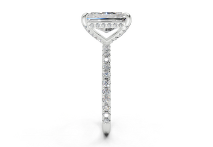 The Carrington Pavé Engagement Ring