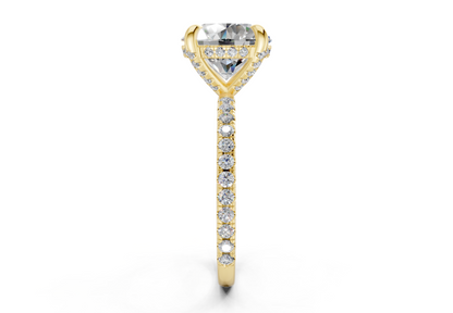 The Carrington Pavé Engagement Ring