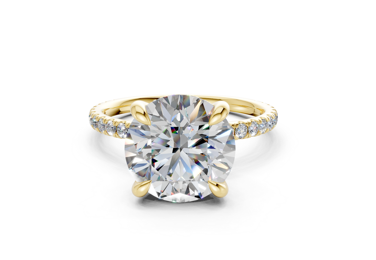 The Carrington Pavé Engagement Ring
