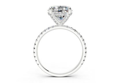 The Carrington Pavé Engagement Ring
