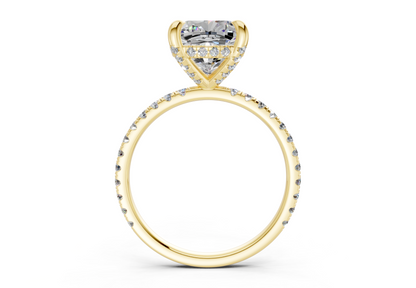 The Carrington Pavé Engagement Ring