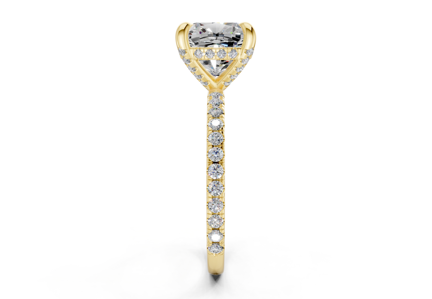 The Carrington Pavé Engagement Ring