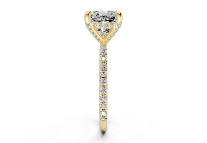 The Carrington Pavé Engagement Ring