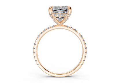 The Carrington Pavé Engagement Ring