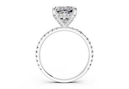 The Carrington Pavé Engagement Ring