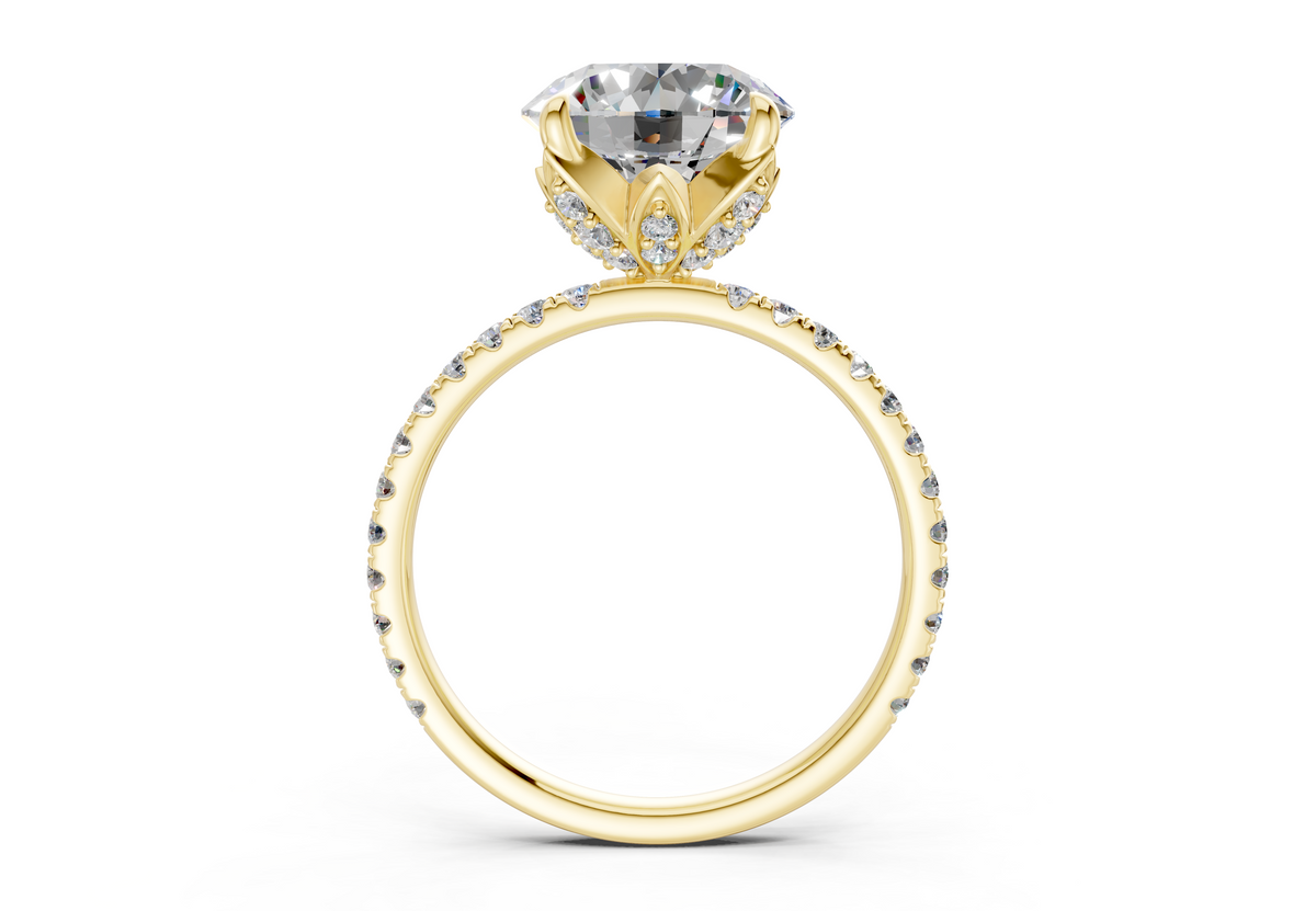 The Spring Pavé Engagement Ring