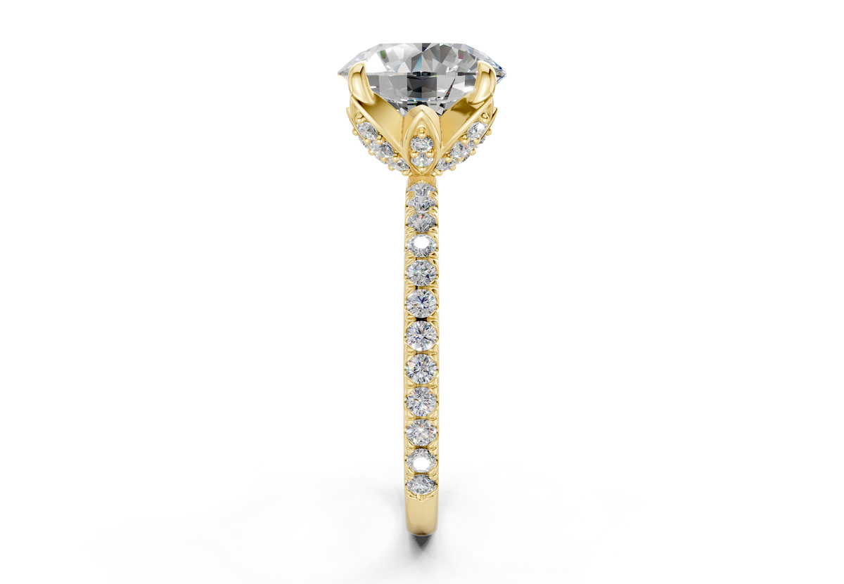The Spring Pavé Engagement Ring