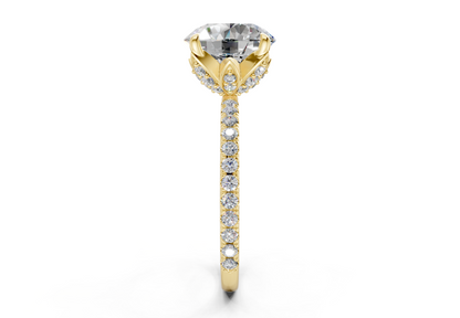 The Spring Pavé Engagement Ring