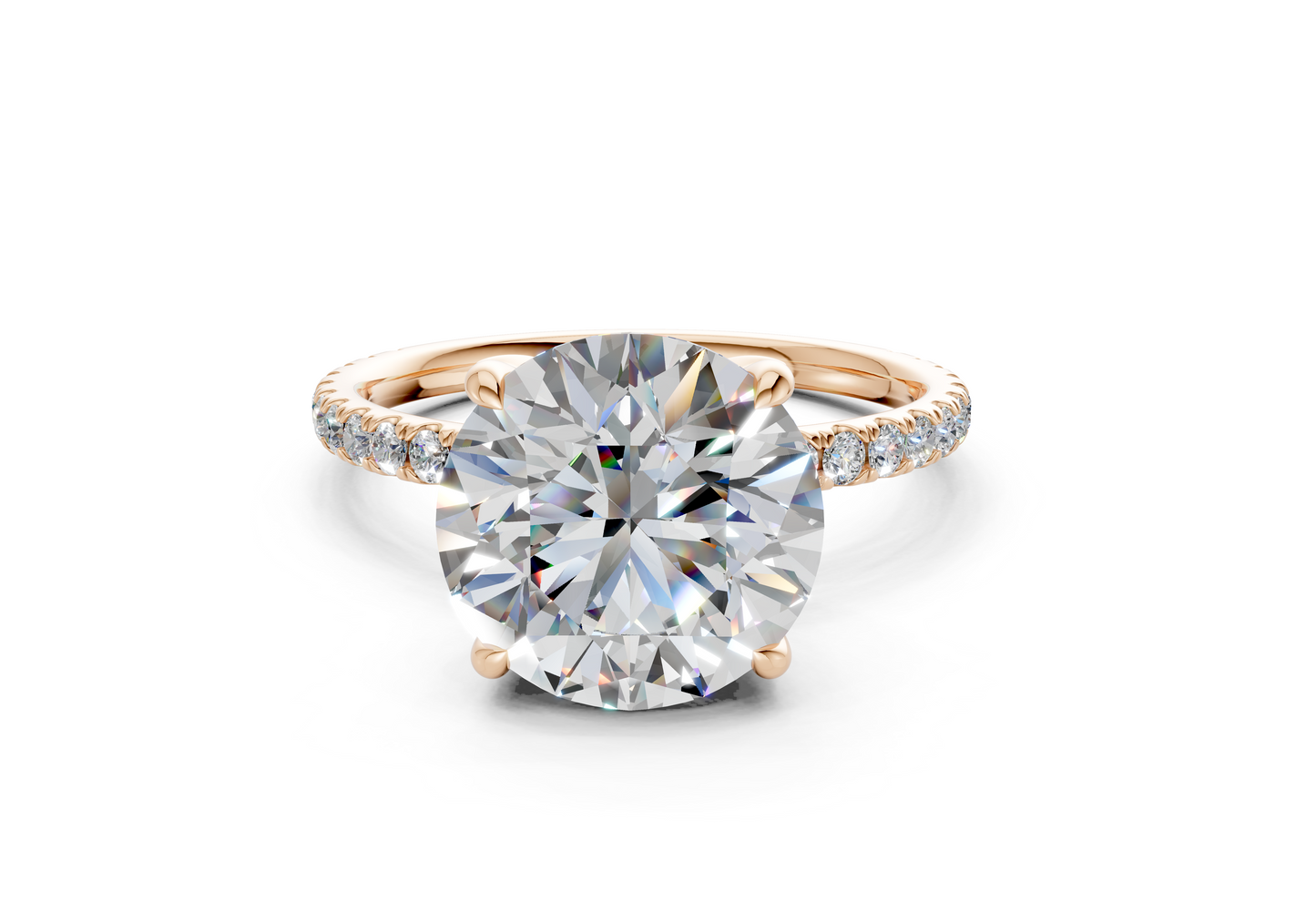 The Spring Pavé Engagement Ring