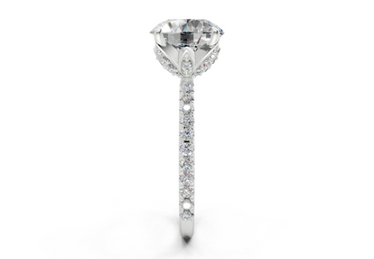 The Spring Pavé Engagement Ring