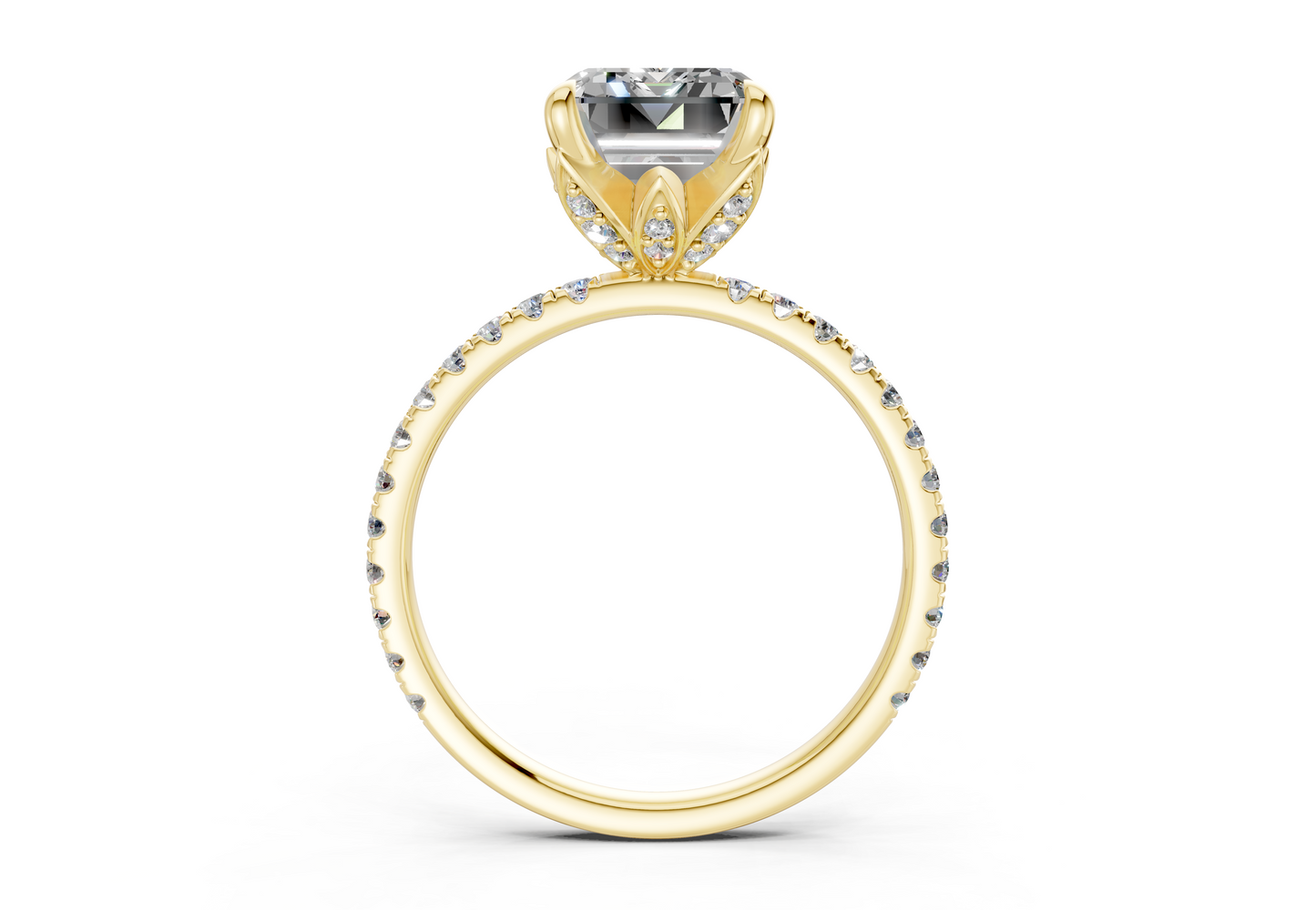 The Spring Pavé Engagement Ring