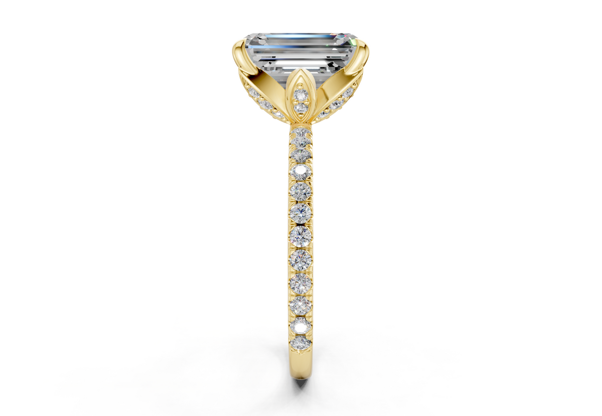 The Spring Pavé Engagement Ring