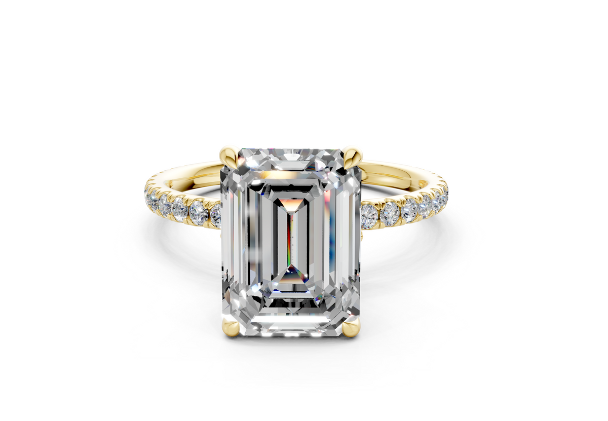 The Spring Pavé Engagement Ring