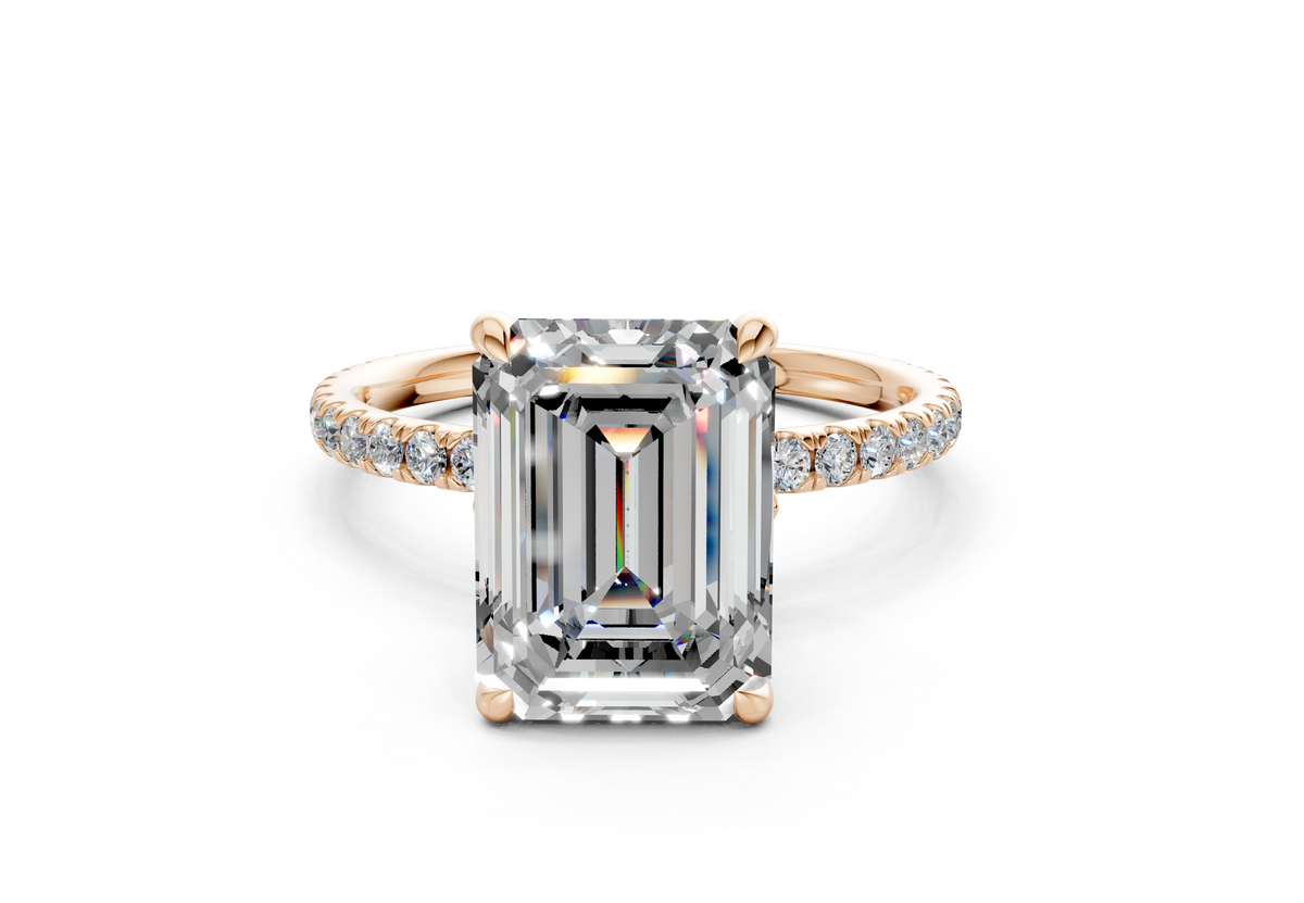 The Spring Pavé Engagement Ring