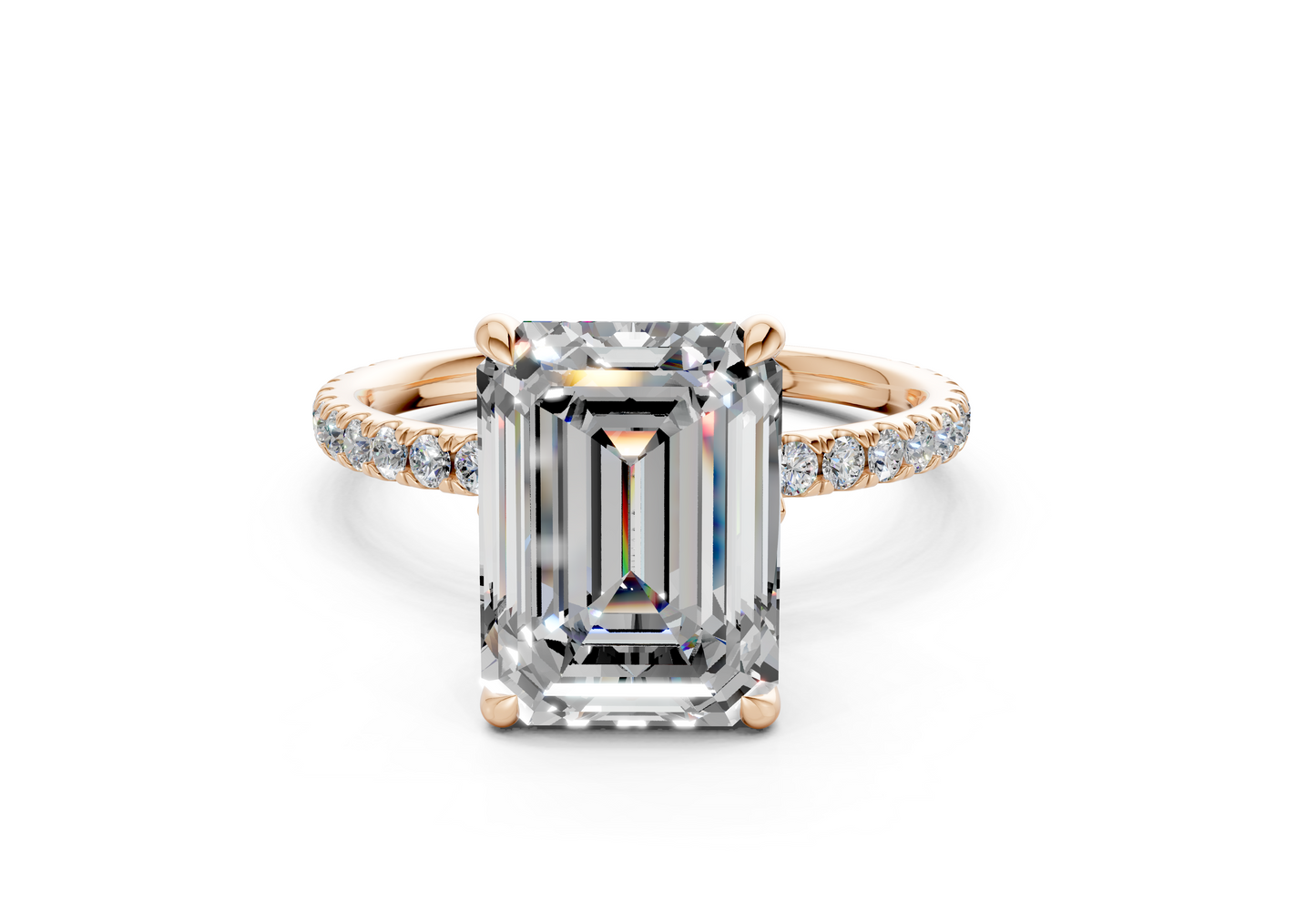 The Spring Pavé Engagement Ring