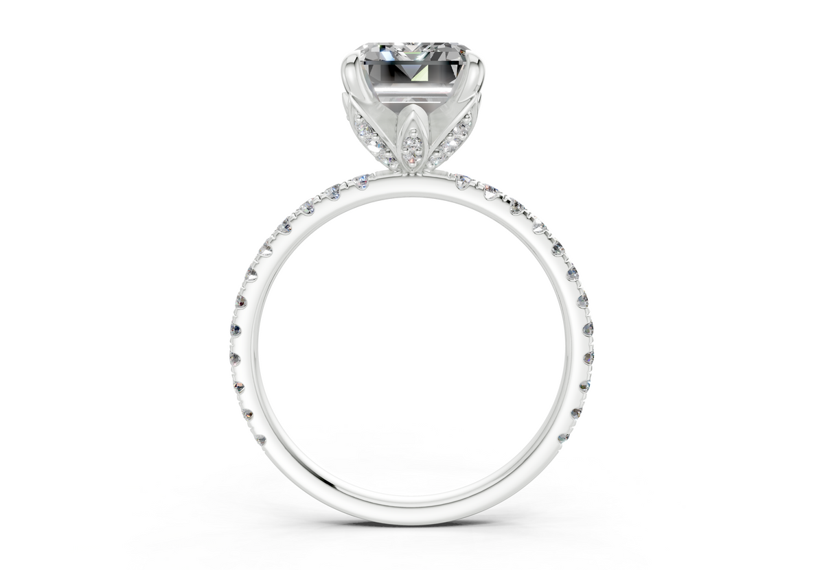 The Spring Pavé Engagement Ring