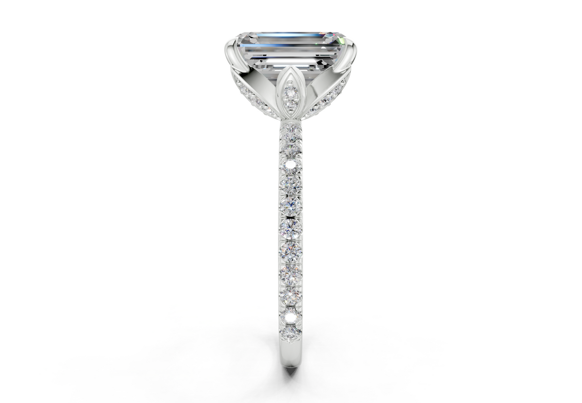 The Spring Pavé Engagement Ring