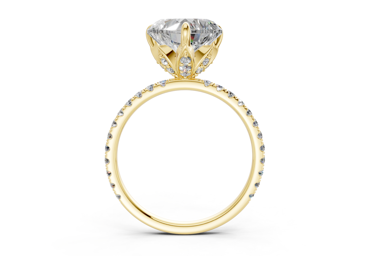 The Spring Pavé Engagement Ring