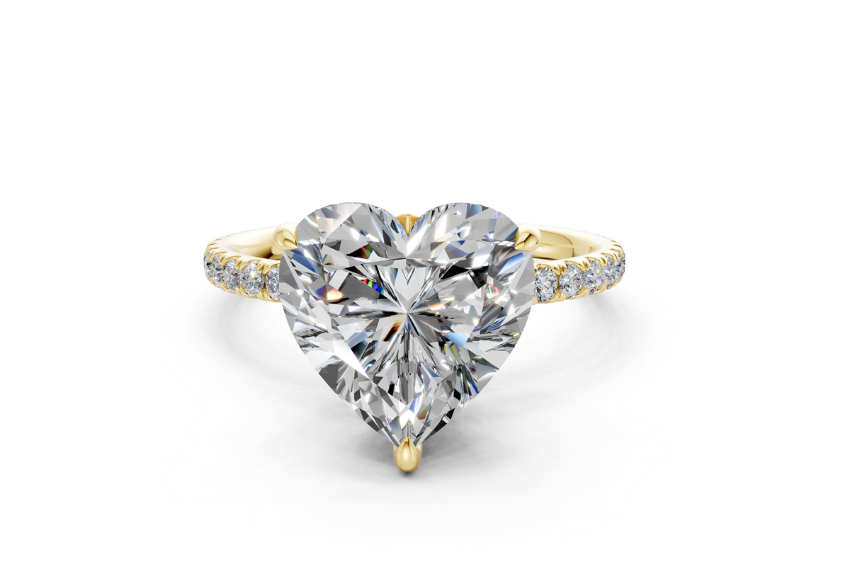 The Spring Pavé Engagement Ring