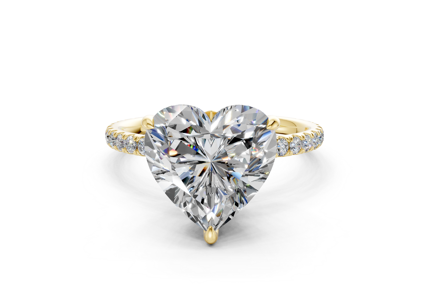 The Spring Pavé Engagement Ring
