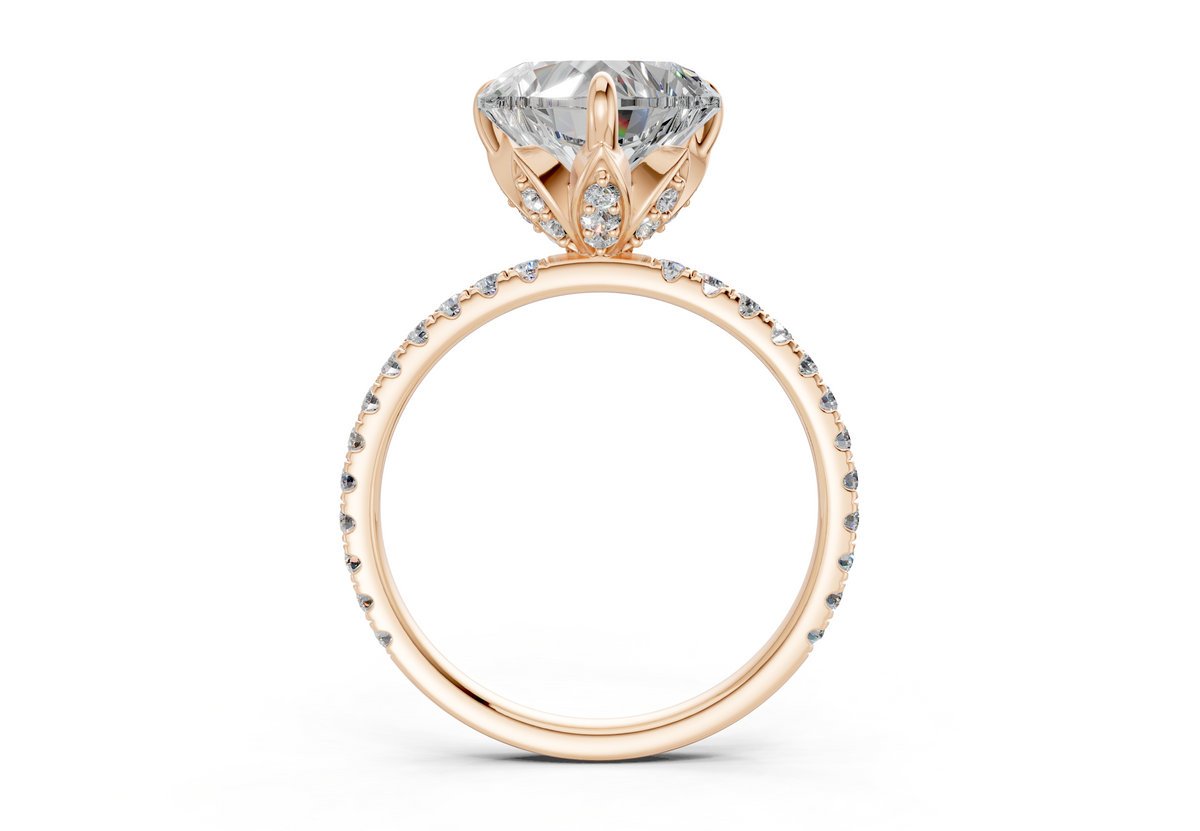The Spring Pavé Engagement Ring