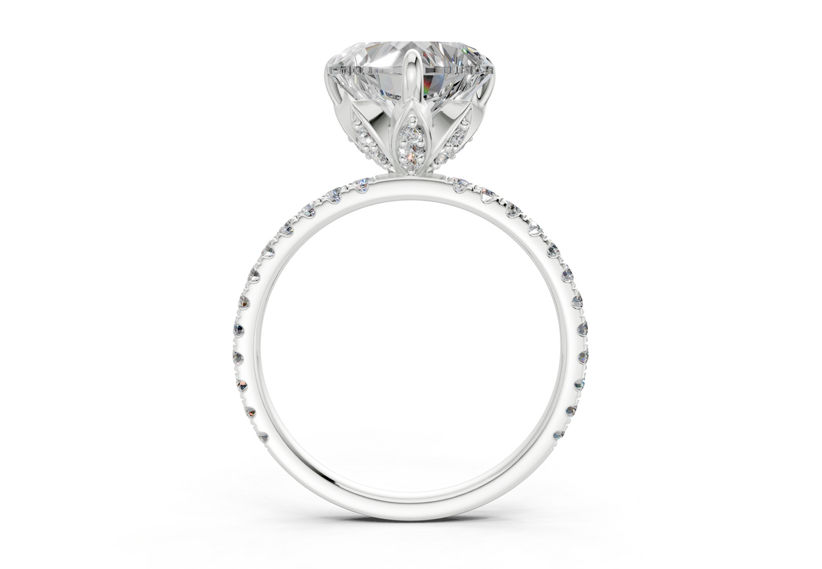The Spring Pavé Engagement Ring
