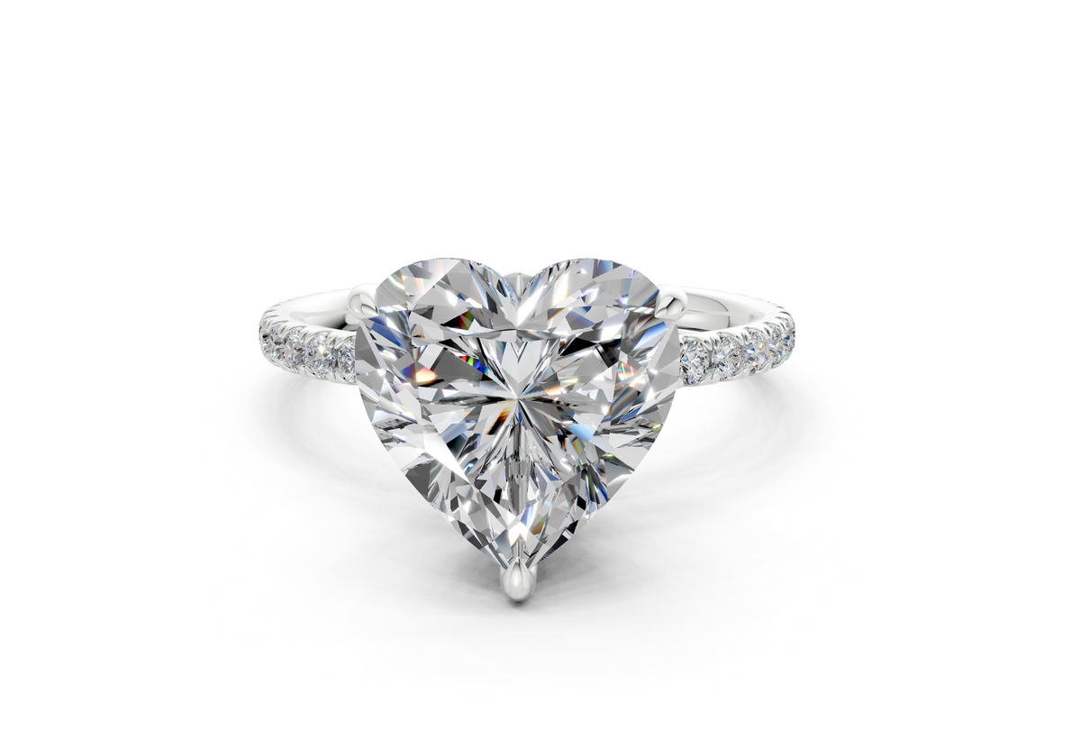 The Spring Pavé Engagement Ring