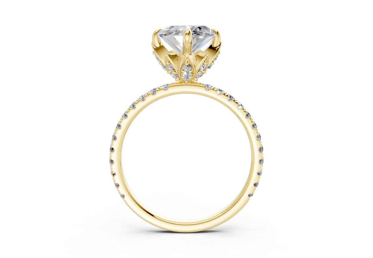 The Spring Pavé Engagement Ring