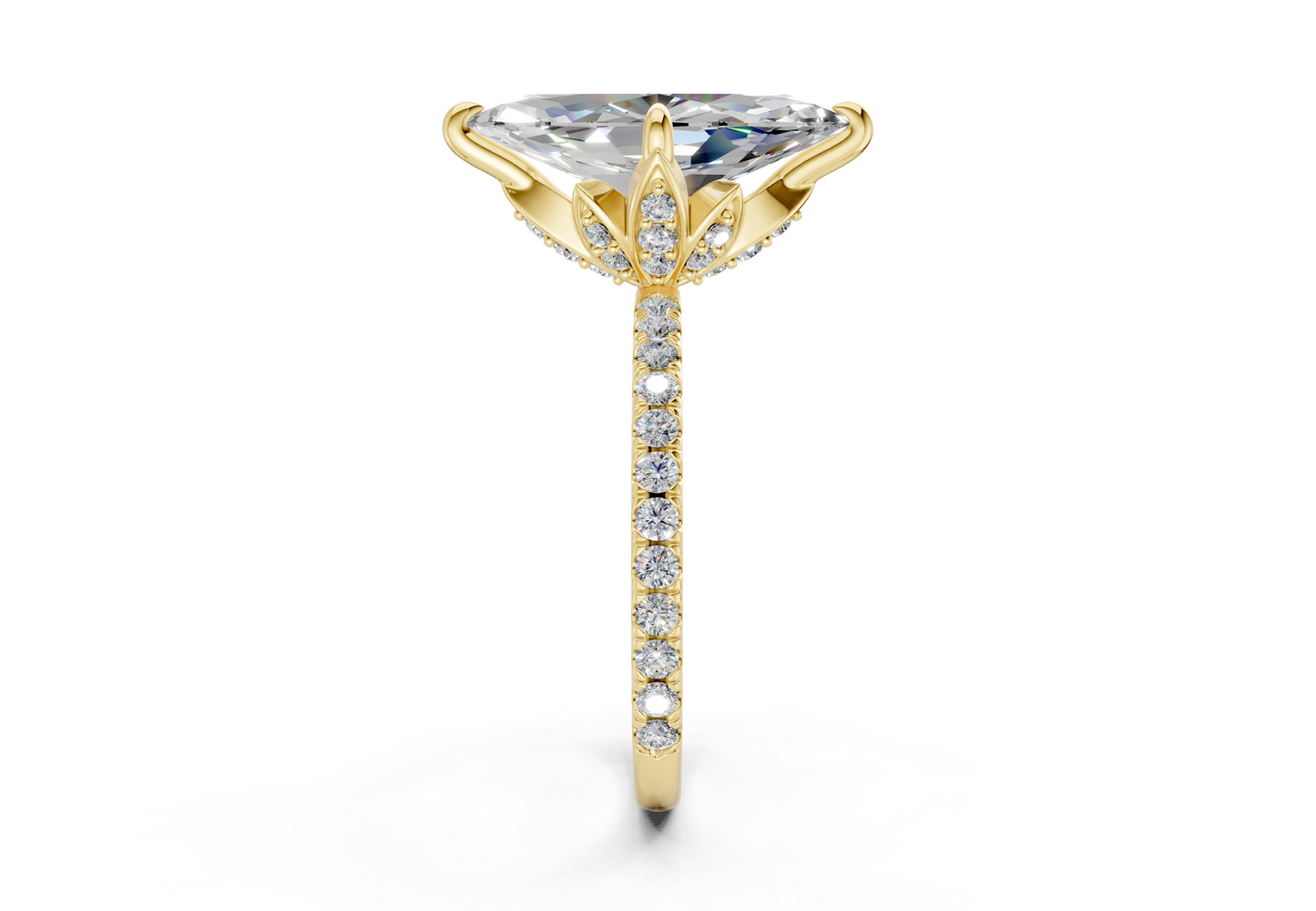 The Spring Pavé Engagement Ring
