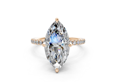 The Spring Pavé Engagement Ring