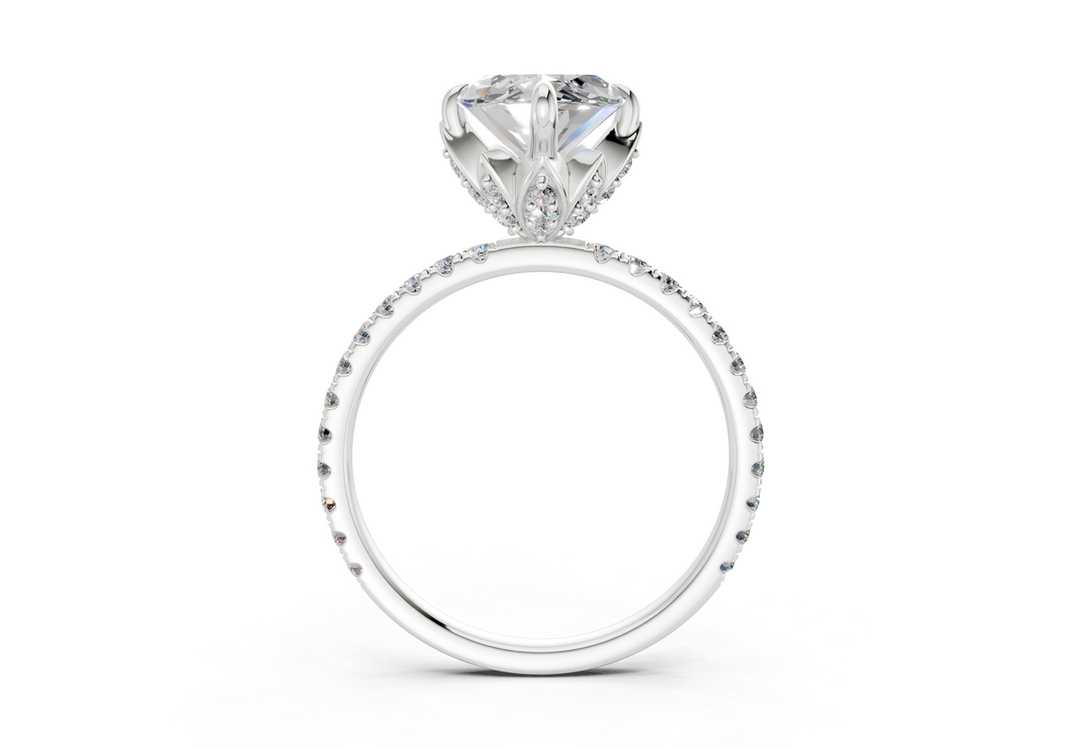 The Spring Pavé Engagement Ring