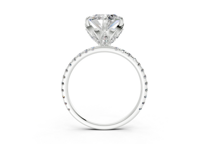 The Spring Pavé Engagement Ring