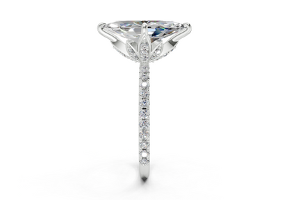 The Spring Pavé Engagement Ring