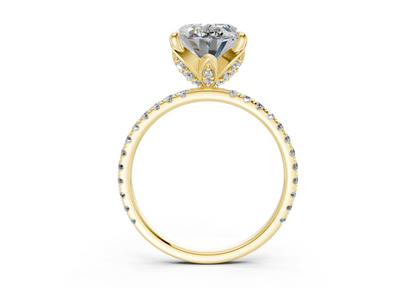 The Spring Pavé Engagement Ring