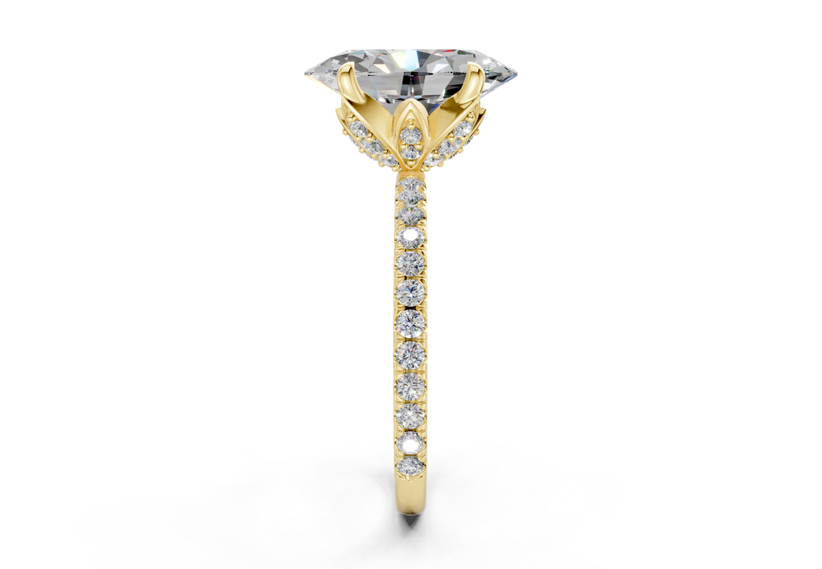 The Spring Pavé Engagement Ring