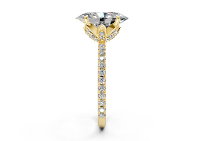 The Spring Pavé Engagement Ring