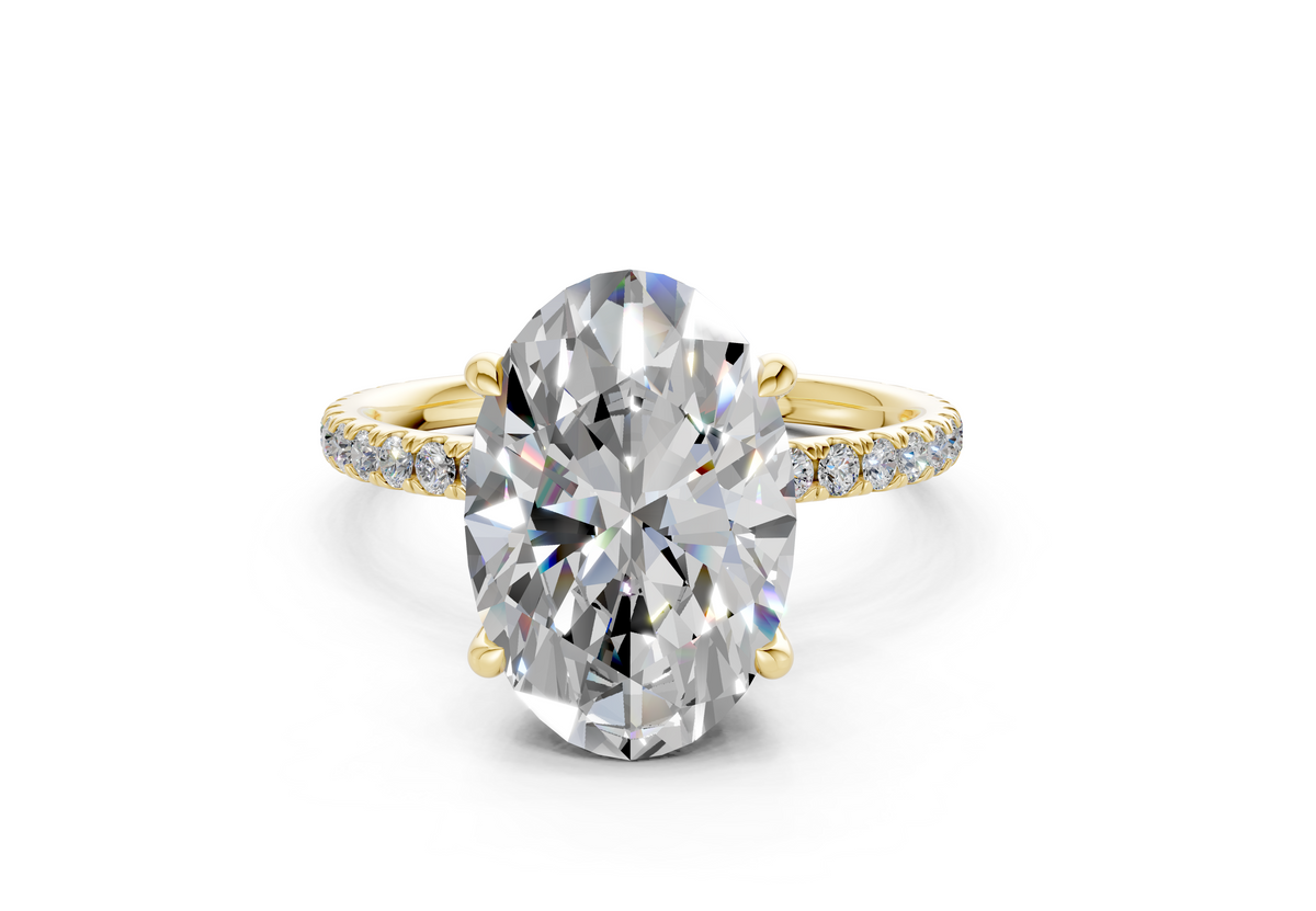 The Spring Pavé Engagement Ring