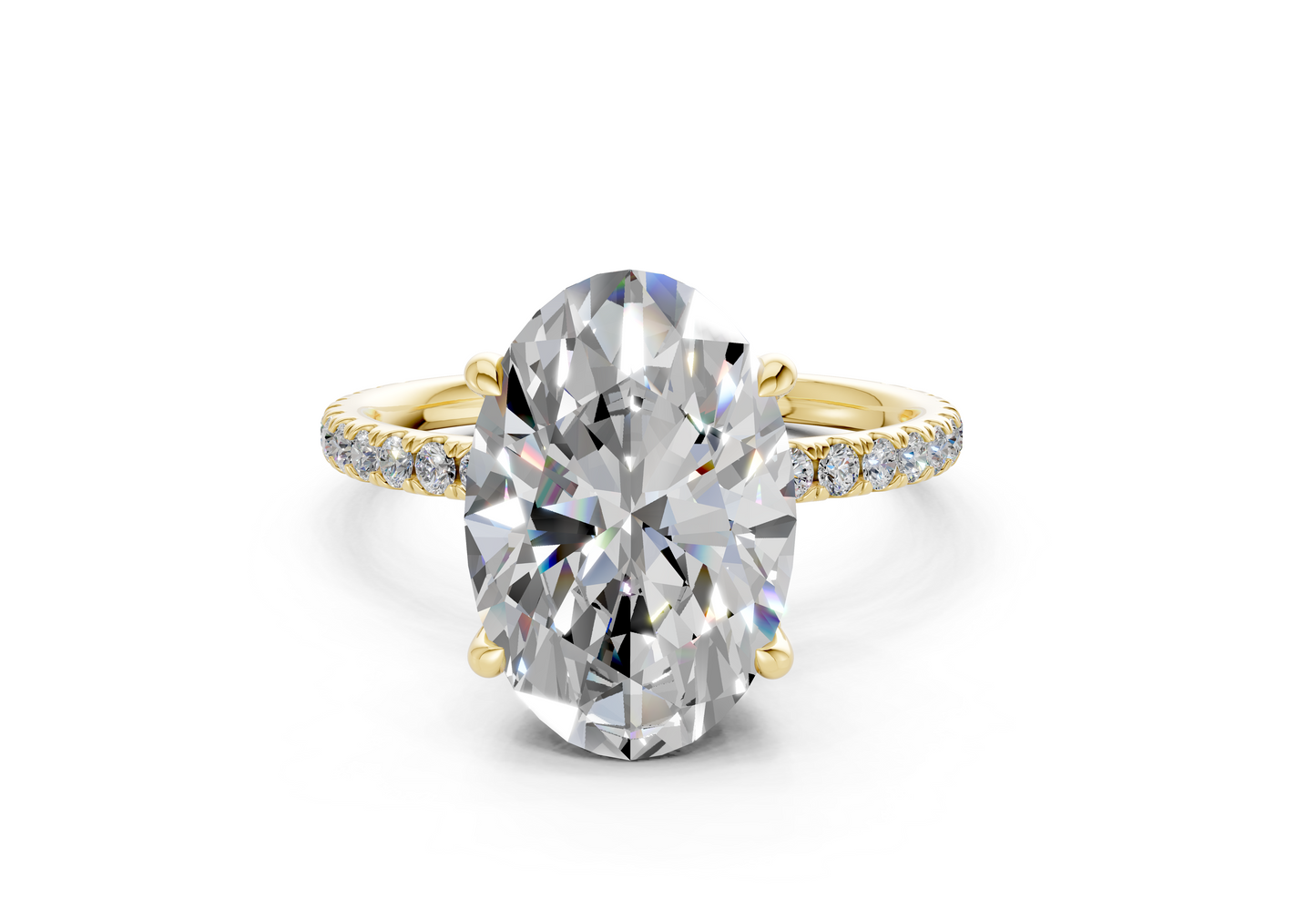 The Spring Pavé Engagement Ring