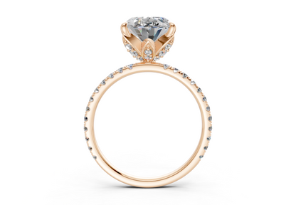 The Spring Pavé Engagement Ring