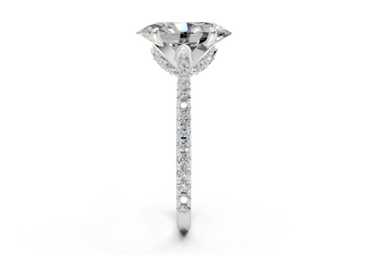 The Spring Pavé Engagement Ring