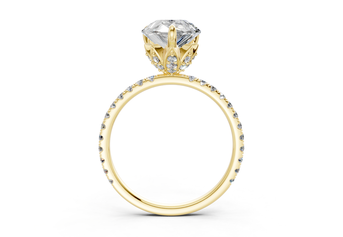 The Spring Pavé Engagement Ring