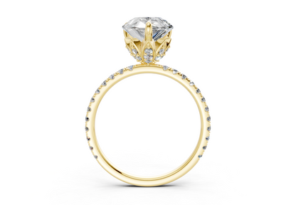 The Spring Pavé Engagement Ring
