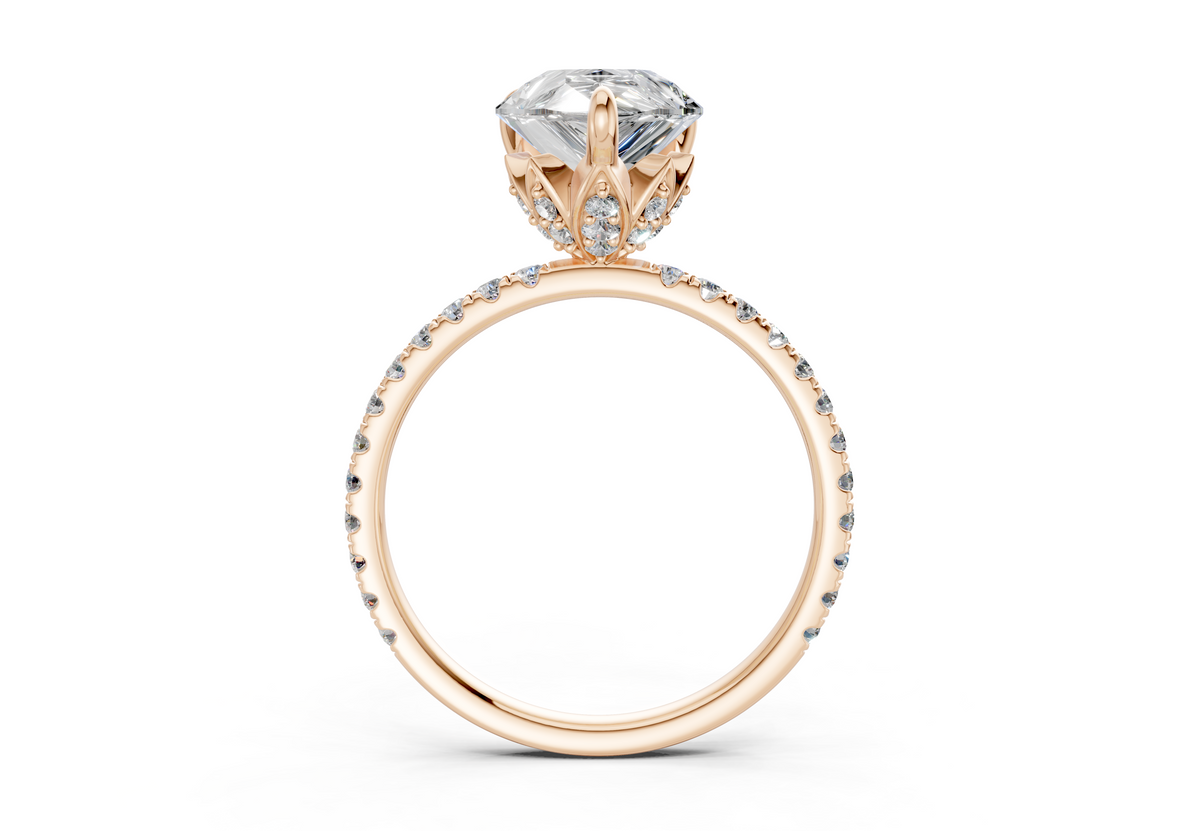 The Spring Pavé Engagement Ring