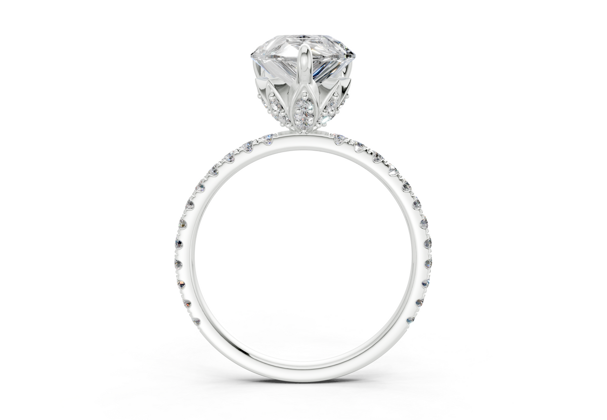 The Spring Pavé Engagement Ring