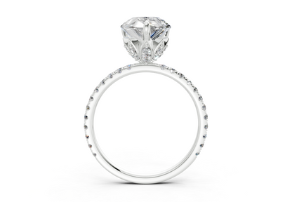 The Spring Pavé Engagement Ring