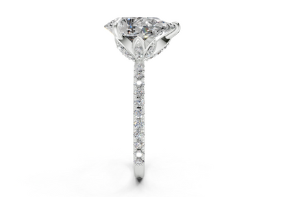 The Spring Pavé Engagement Ring