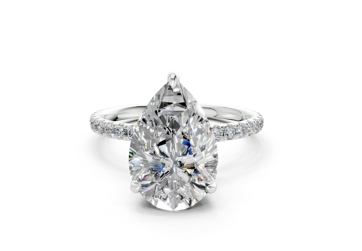 The Spring Pavé Engagement Ring