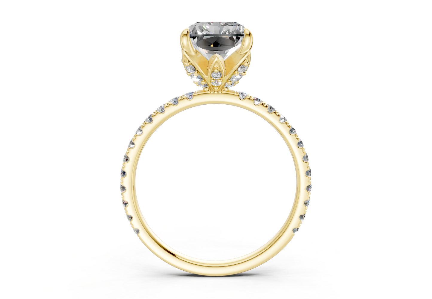 The Spring Pavé Engagement Ring
