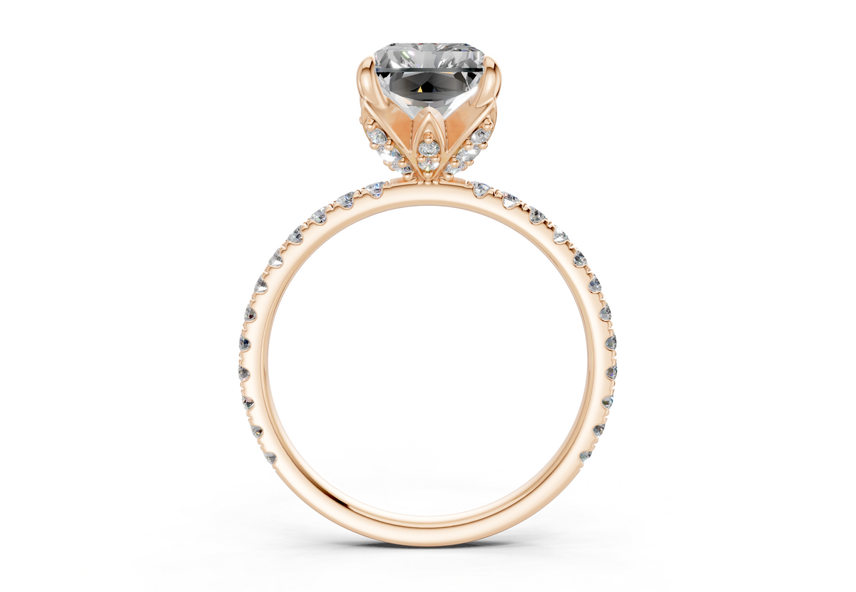 The Spring Pavé Engagement Ring