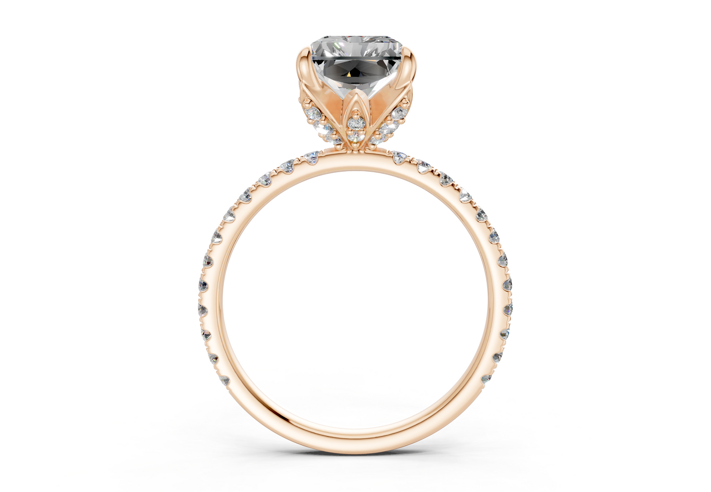 The Spring Pavé Engagement Ring